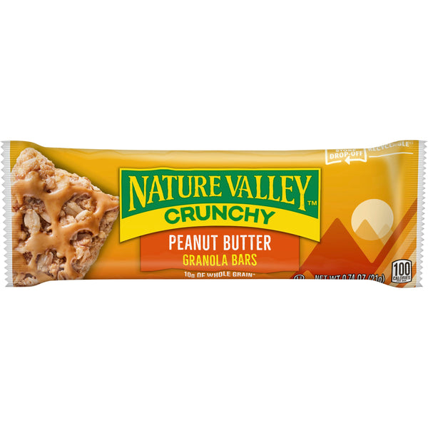 Nature Valley™ Crunchy Granola Bars Peanutbutter 0.74 Ounce Size - 144 Per Case.