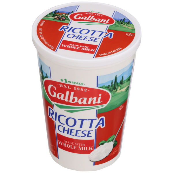 Galbani Ricotta Cheese Made With Whole Milk 48 Ounce Size - 6 Per Case.