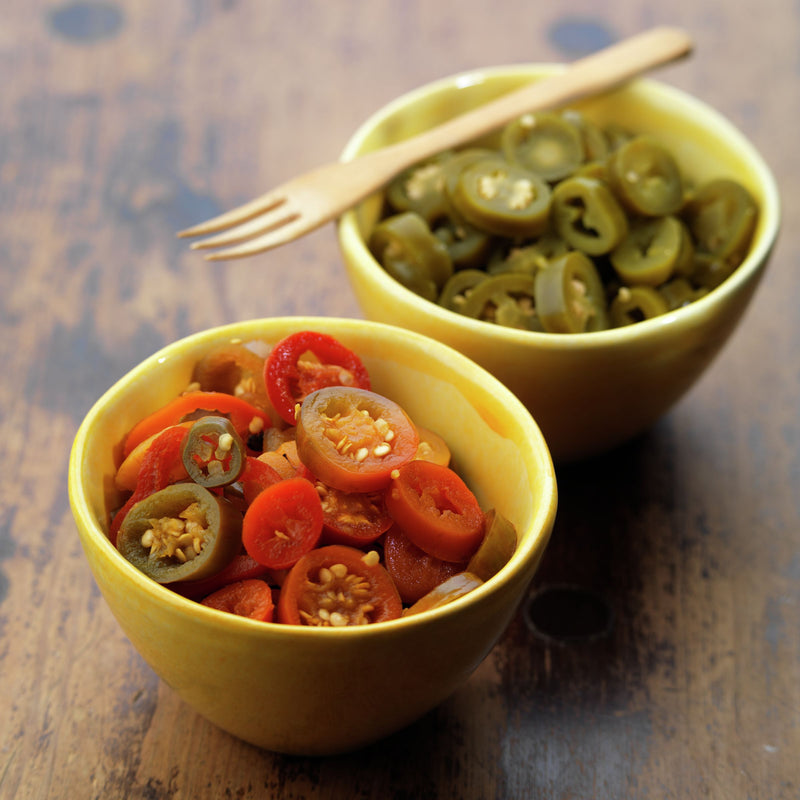 Old El Paso™ Taco Toppings Bulk Sliced Jalapeno Peppers 106 Ounce Size - 4 Per Case.
