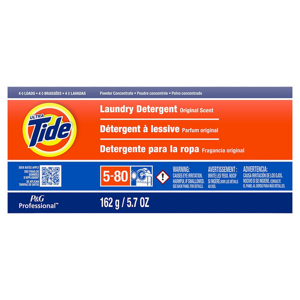 Tide Laundry Detergent Load Concentrate Powder 5.7 Ounce Size - 14 Per Case.