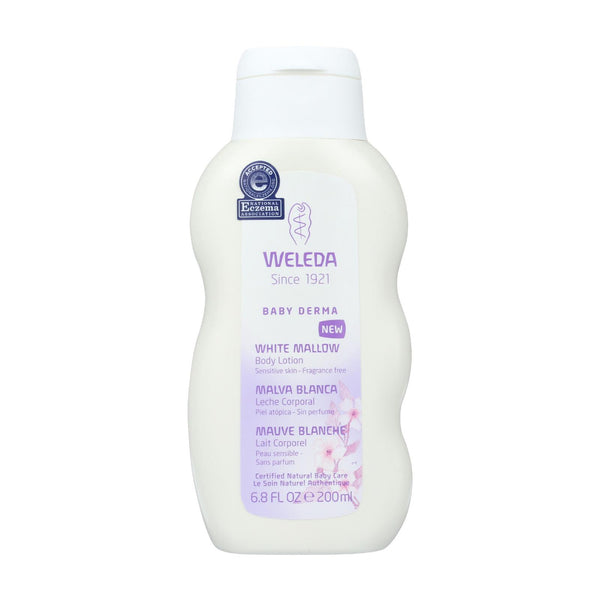 Weleda Body Lotion - Baby Derma - White Mallow - 6.8 Ounce