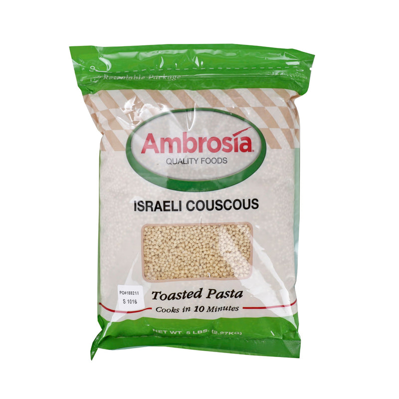 Packer Toasted Israeli Cous Cous 5 Pound Each - 4 Per Case.