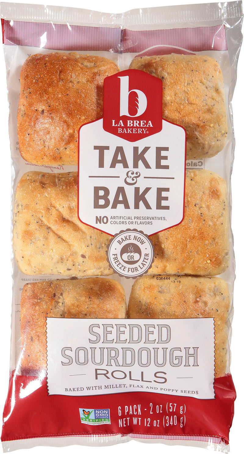 Bread Loaf Multigrain Take & Bake Retail 12 Ounce Size - 12 Per Case.