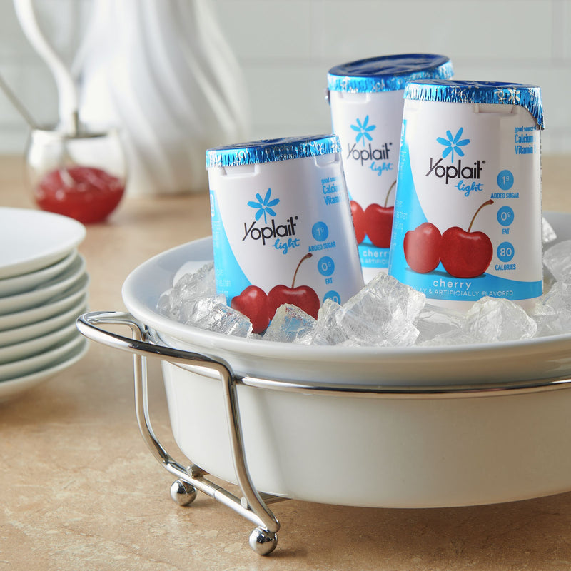 Yoplait® Light Yogurt Single Serve Cup Very Cherry 6 Ounce Size - 12 Per Case.