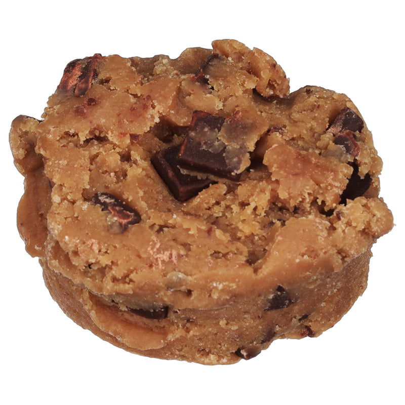 Chunky Chocolate Supreme All Butter Frozen Cookie Dough Naturally Flavored 3 Ounce Size - 104 Per Case.