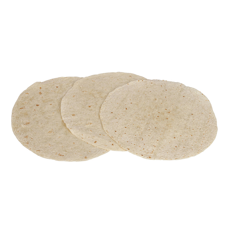 Mission 3" Heat Pressed Flour Tortillas 12 Count Packs - 12 Per Case.