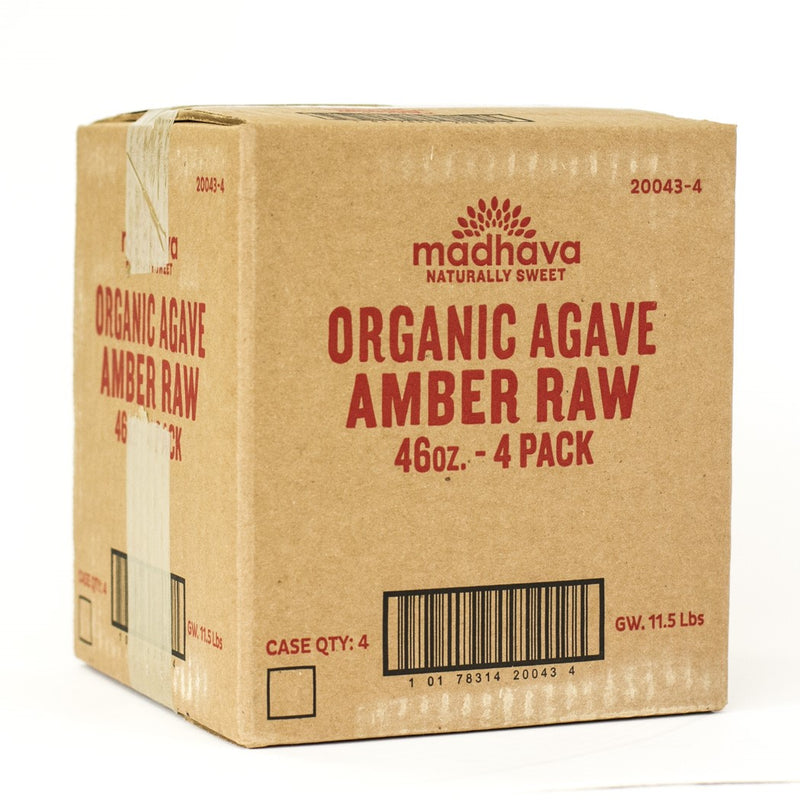 Amber Agave 46 Ounce Size - 4 Per Case.