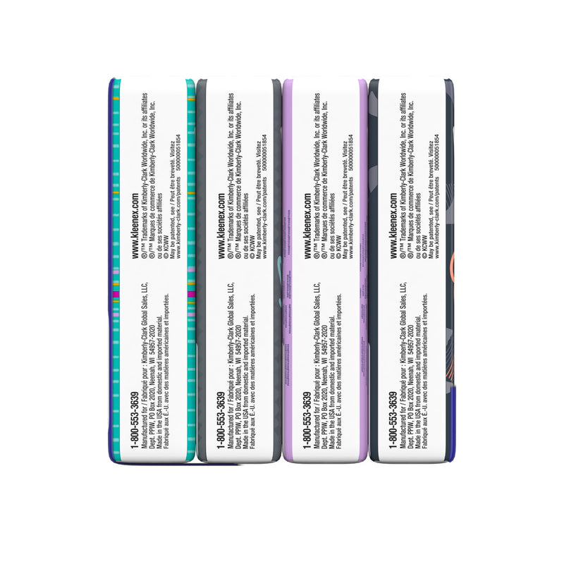 Kleenex Go Pocket Facial Tissue Fsc Mix Sgsna Coc 80 Count Packs - 12 Per Case.