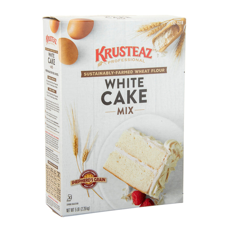 Shepherd's Grain Krusteaz Professional Whitecake Mix 5 Pound Each - 6 Per Case.