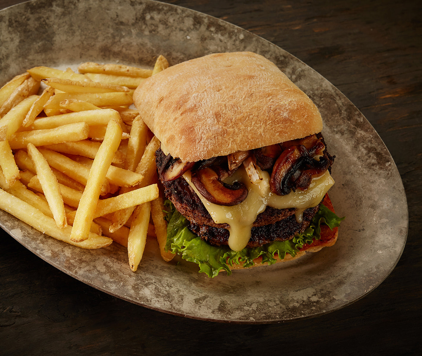 Beef Ground Beef Patty 4 Ounce Size - 40 Per Case.