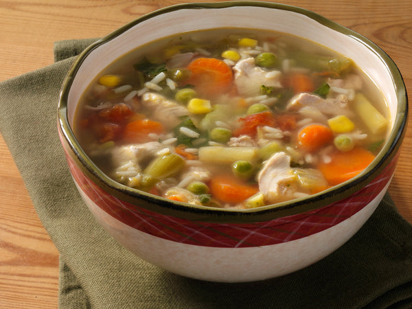 Chicken Vegetable Soup With Rice 4 Pound Each - 4 Per Case.