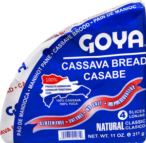 Goya Cassava Bread 11 Ounce Size - 10 Per Case.