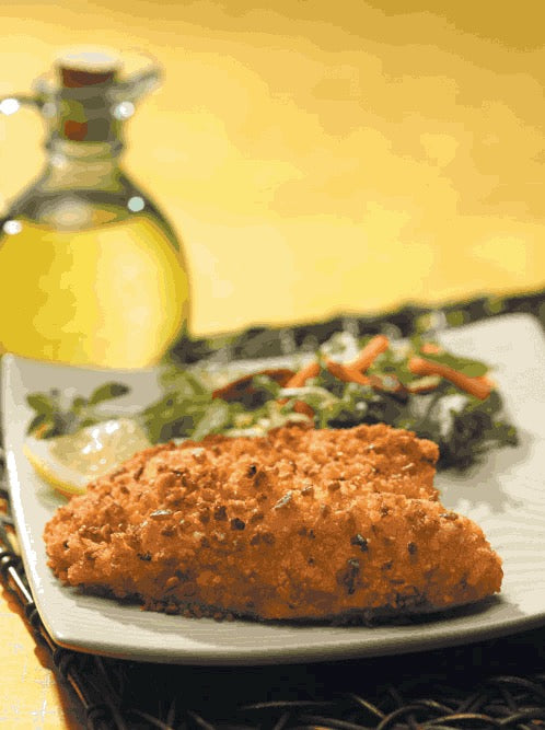 Pecan Crunch Tilapia Fillets 10 Pound Each - 1 Per Case.