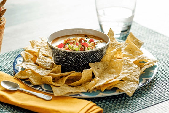 Mission Yellow Triangle Tortilla Chips 2 Pound Each - 6 Per Case.