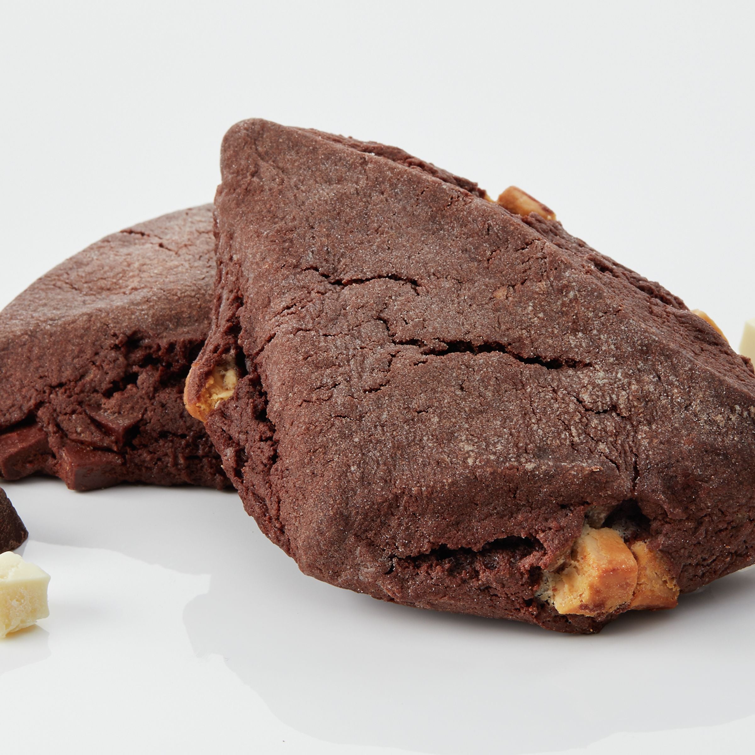 Pillsbury™ Place & Bake™ Frozen Scone Dough Chocolate Chocolate Chunk 45 Ounce Size - 8 Per Case.