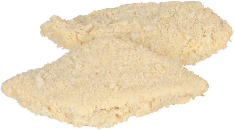 Crispanko Fillets Raw Panko Breaded Alaska Pollock 10 Pound Each - 1 Per Case.