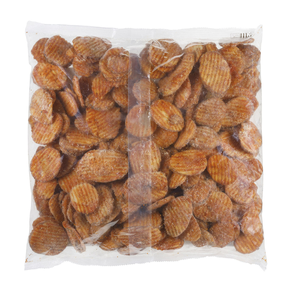 Simplot Seasonedcrisp Jr Buffalos 4" Buffalo Battered Potato Slices 4 Pound Each - 6 Per Case.