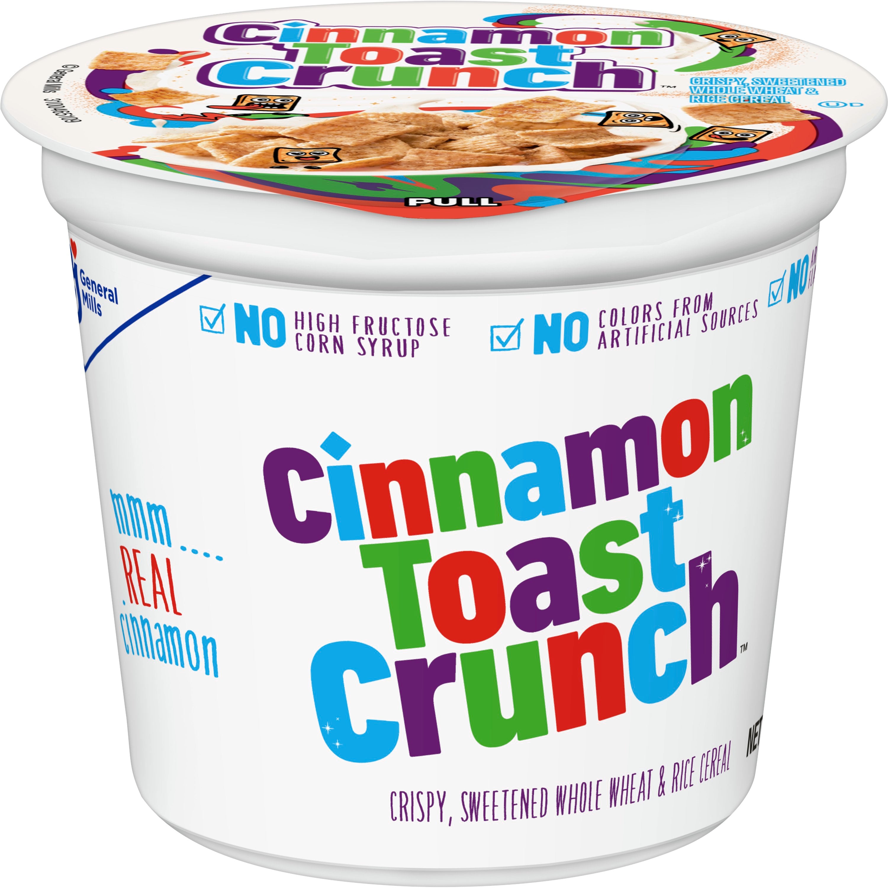 Cinnamon Toast Crunch™ Cereal Single Servecup 12 Ounce Size - 10 Per Case.