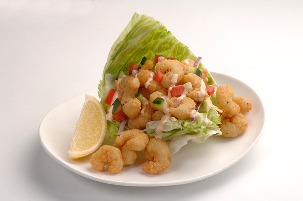 Tampa Maid Shrimp Dipt'n Dusted Popcorn 2 Pound Each - 6 Per Case.