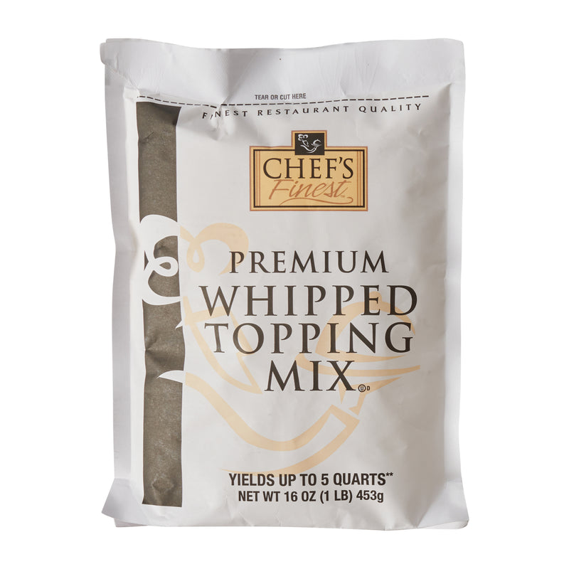 Chef's Finest Whipped Topping 16 Ounce Size - 12 Per Case.