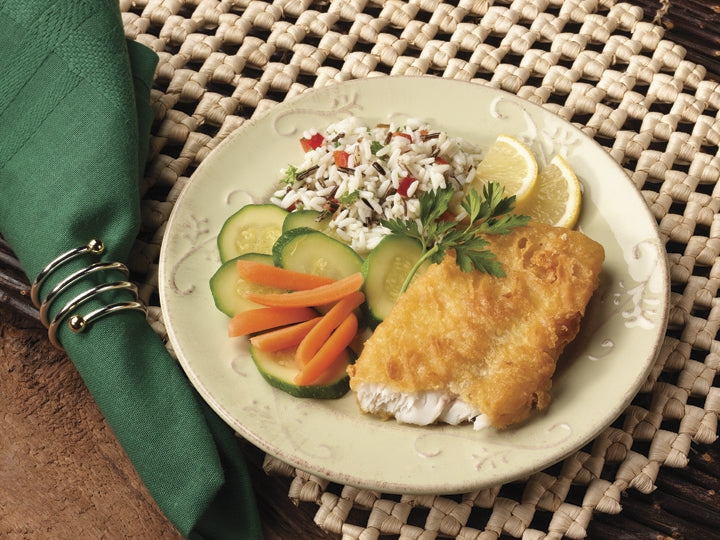 Redhook Ale Battered Natural Tilapiafillets Approx 10 Pound Each - 1 Per Case.