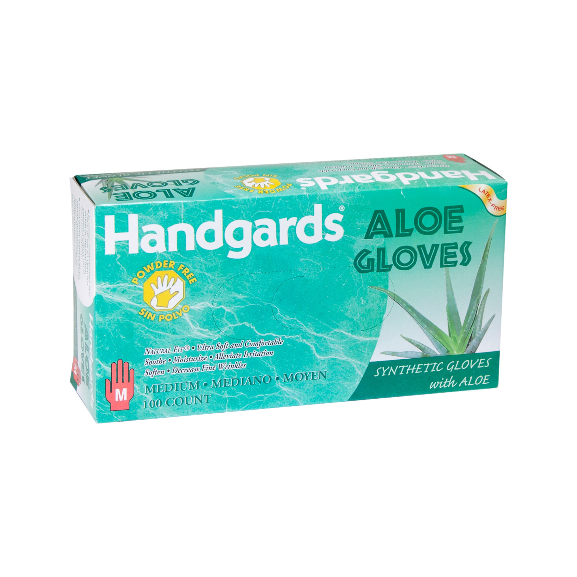 Glove Synthetic Aloe Powder Free Medium 100 Each - 4 Per Case.