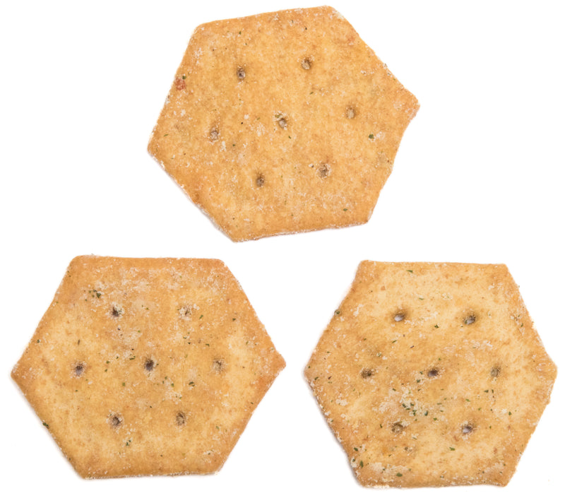 Appleways Whole Grain Veggie Crispy Crackers Bags In Box 20 Ounce Size - 4 Per Case.