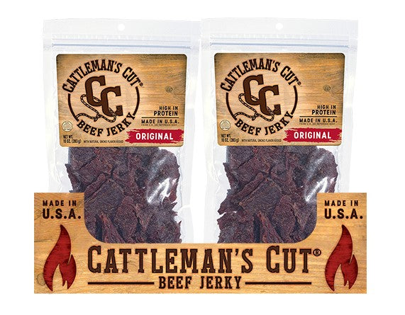 Lowreys Cattlemans Cut Original Beef10 Ounce Size - 10 Per Case.