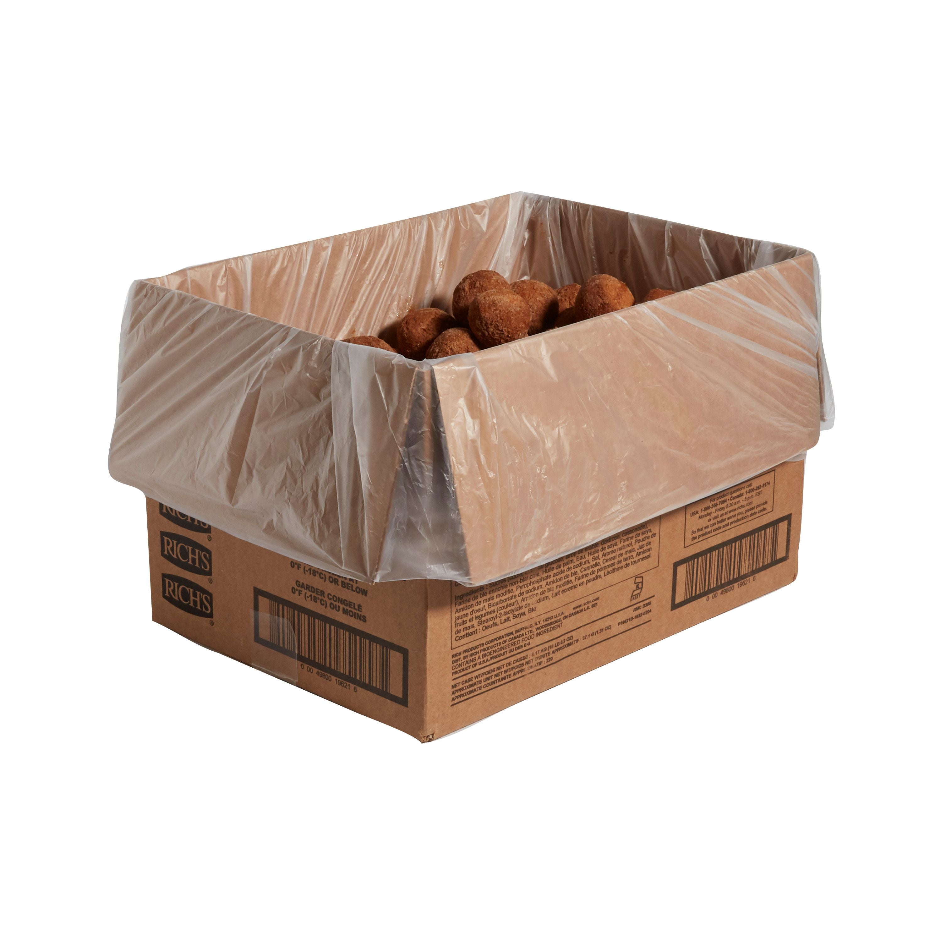 French Toast Filled Donut Stick 1.31 Ounce Size - 220 Per Case.