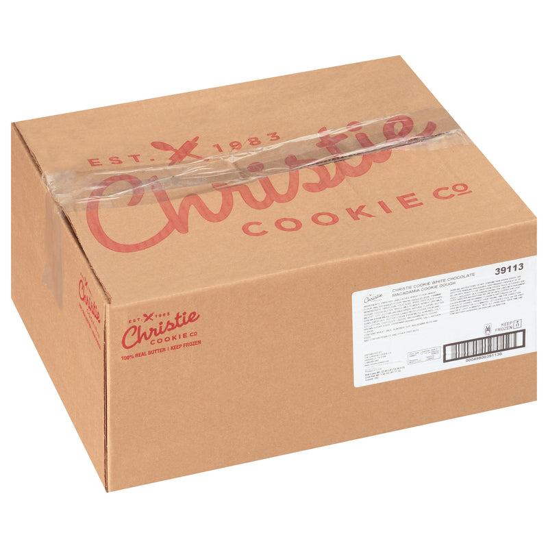Christie White Chocolate Macadamia Nut Cookie Dough 1.45 Ounce Size - 252 Per Case.