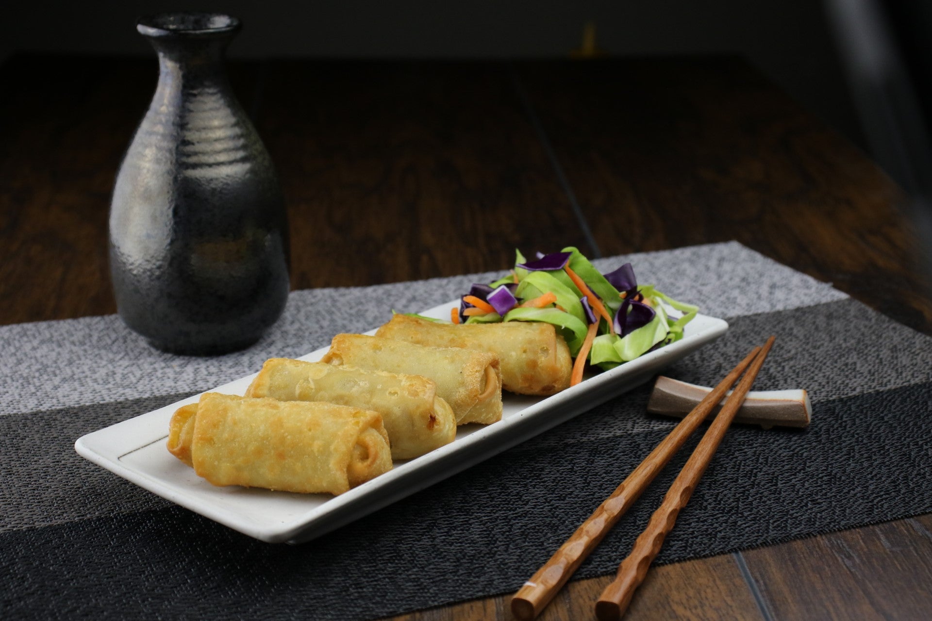 Golden Tiger Vegetable Egg Roll Bulk 1.5 Ounce Size - 144 Per Case.