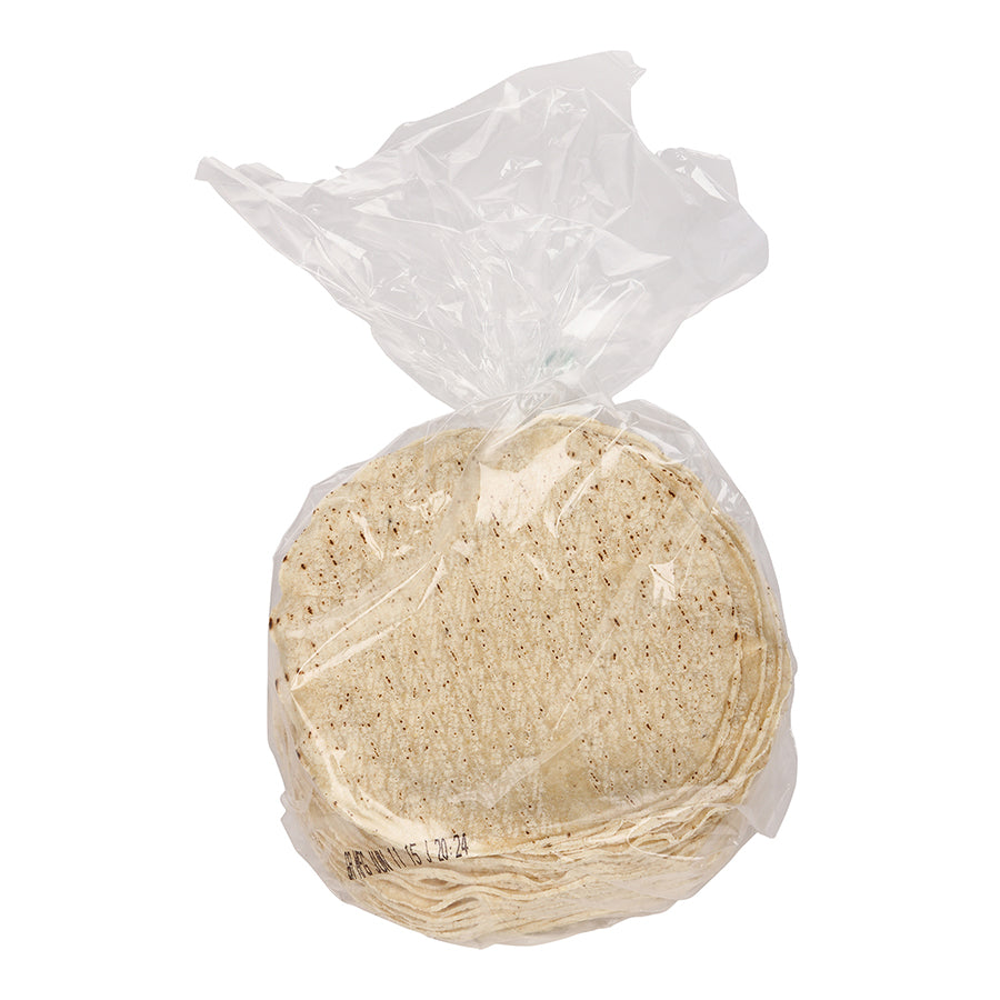 Mission 6" White Corn Tortillas 60 Count Packs - 12 Per Case.