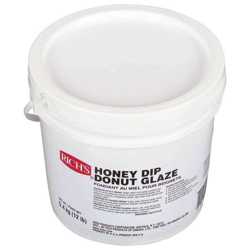 Honey Dip Donut Glaze 12 Pound Each - 1 Per Case.