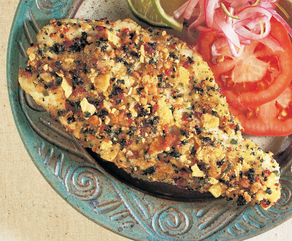 Uppercrust® Tortilla Crusted Tilapia With Chipotle & Lime 5 Pound Each - 2 Per Case.