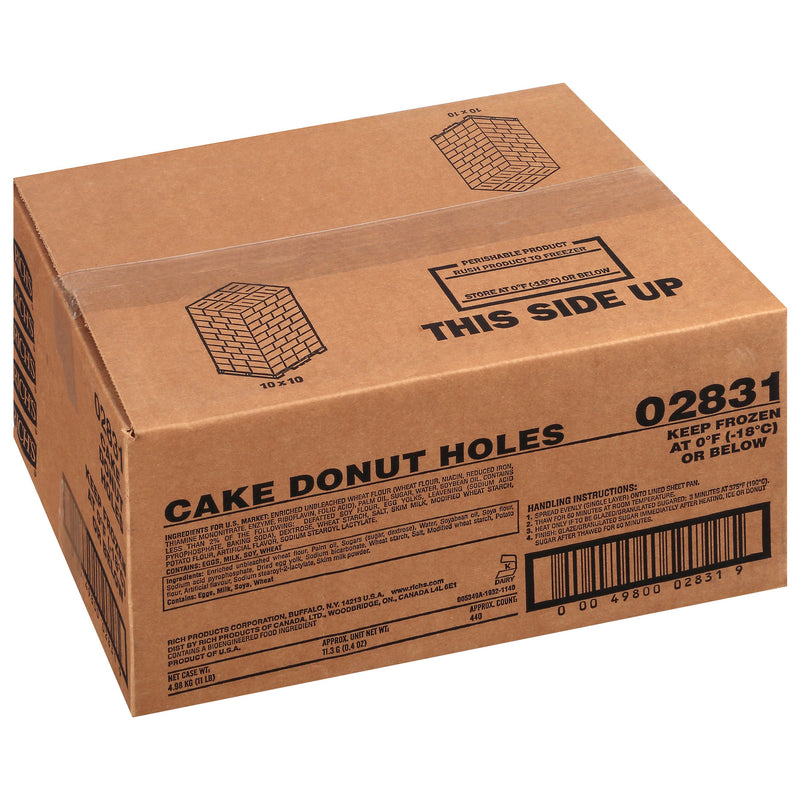 Rich's Cake Holes 0.4 Ounce Size - 440 Per Case.