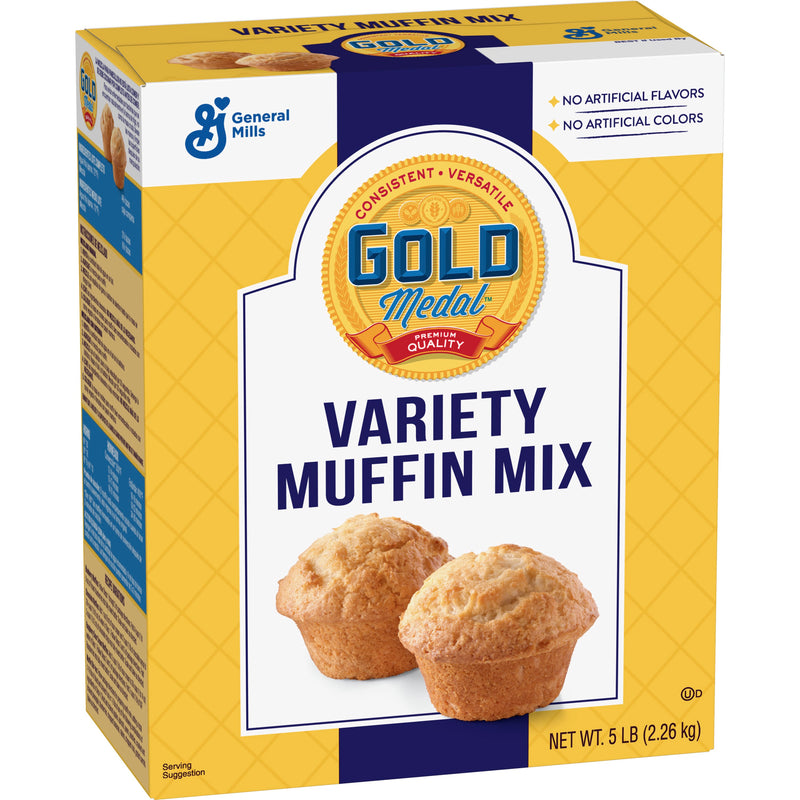 Gold Medal™ Muffin Mix Variety 5 Pound Each - 6 Per Case.