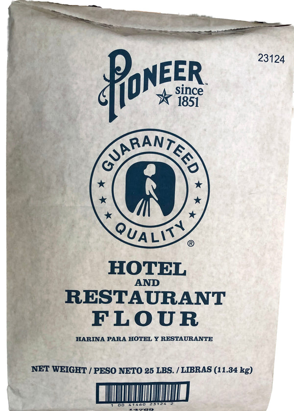 Pioneer Hotel & Restaurant Flour 25 Pound Each - 1 Per Case.