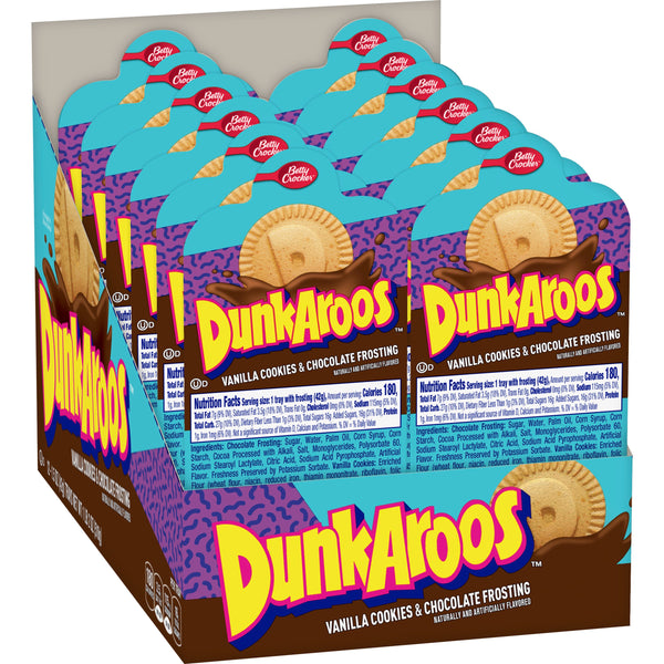 Betty Crocker™ Dunkaroos™ Vanilla Cookies And Chocolate Frosting 18 Ounce Size - 3 Per Case.