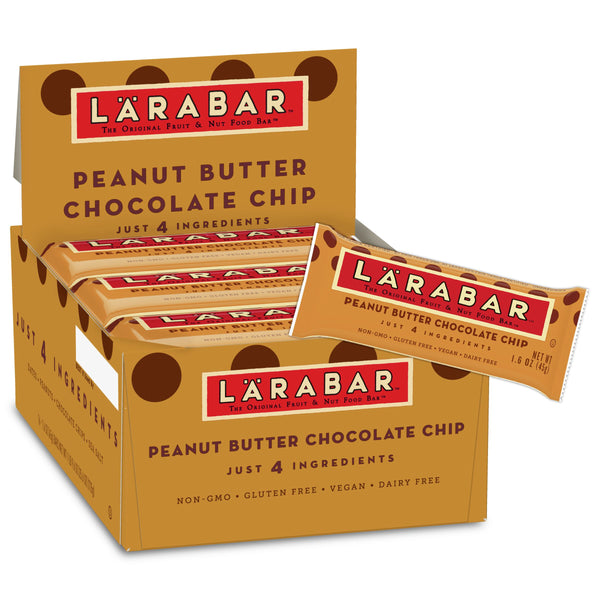 Larabar™ Wellness Bars Peanut Butter Chocolate Chip 25.6 Ounce Size - 4 Per Case.