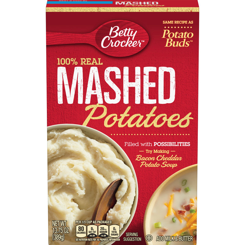 Betty Crocker™ Potato Buds® Mashed 13.75 Ounce Size - 6 Per Case.