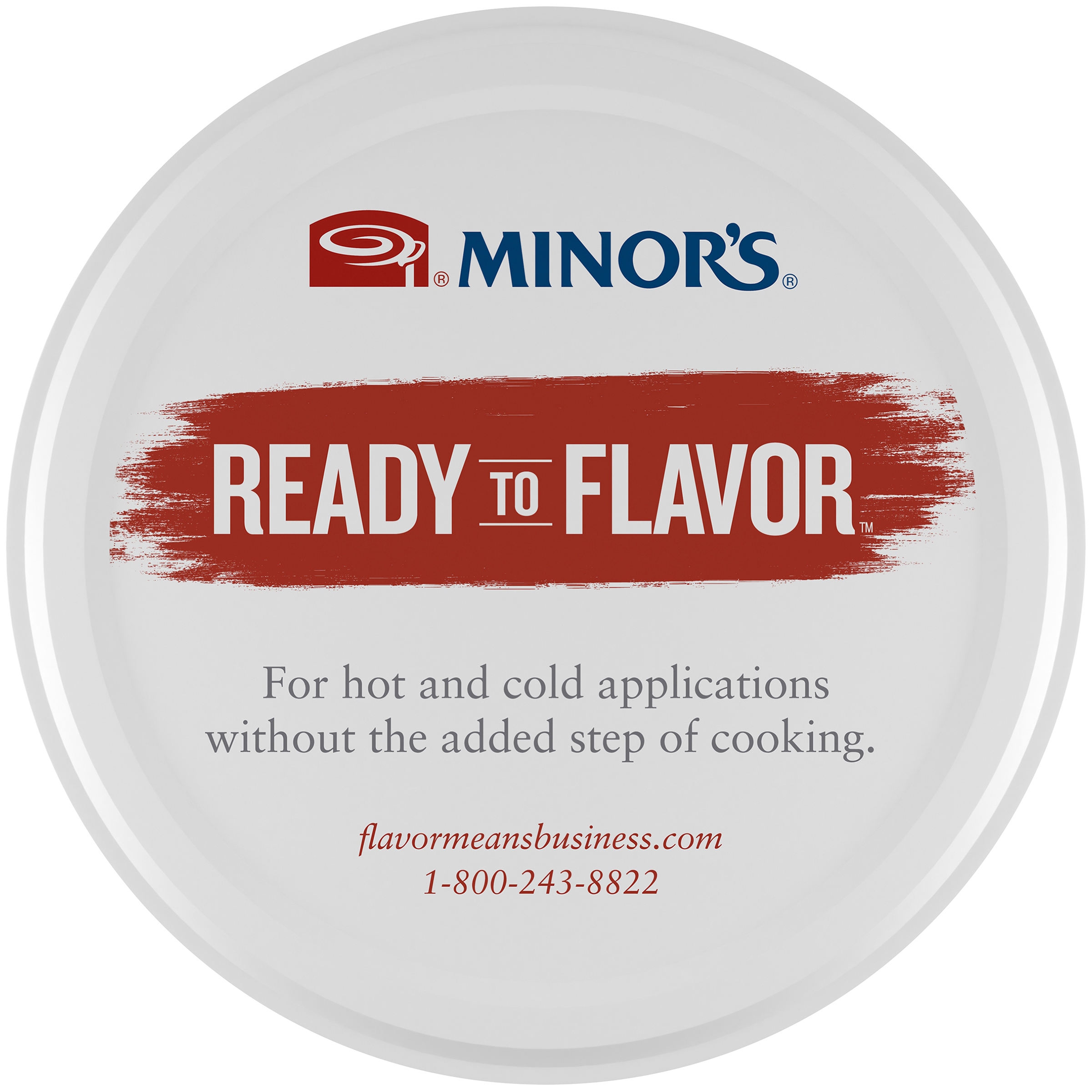 Minor's Beef Base 1 Pound Each - 6 Per Case.