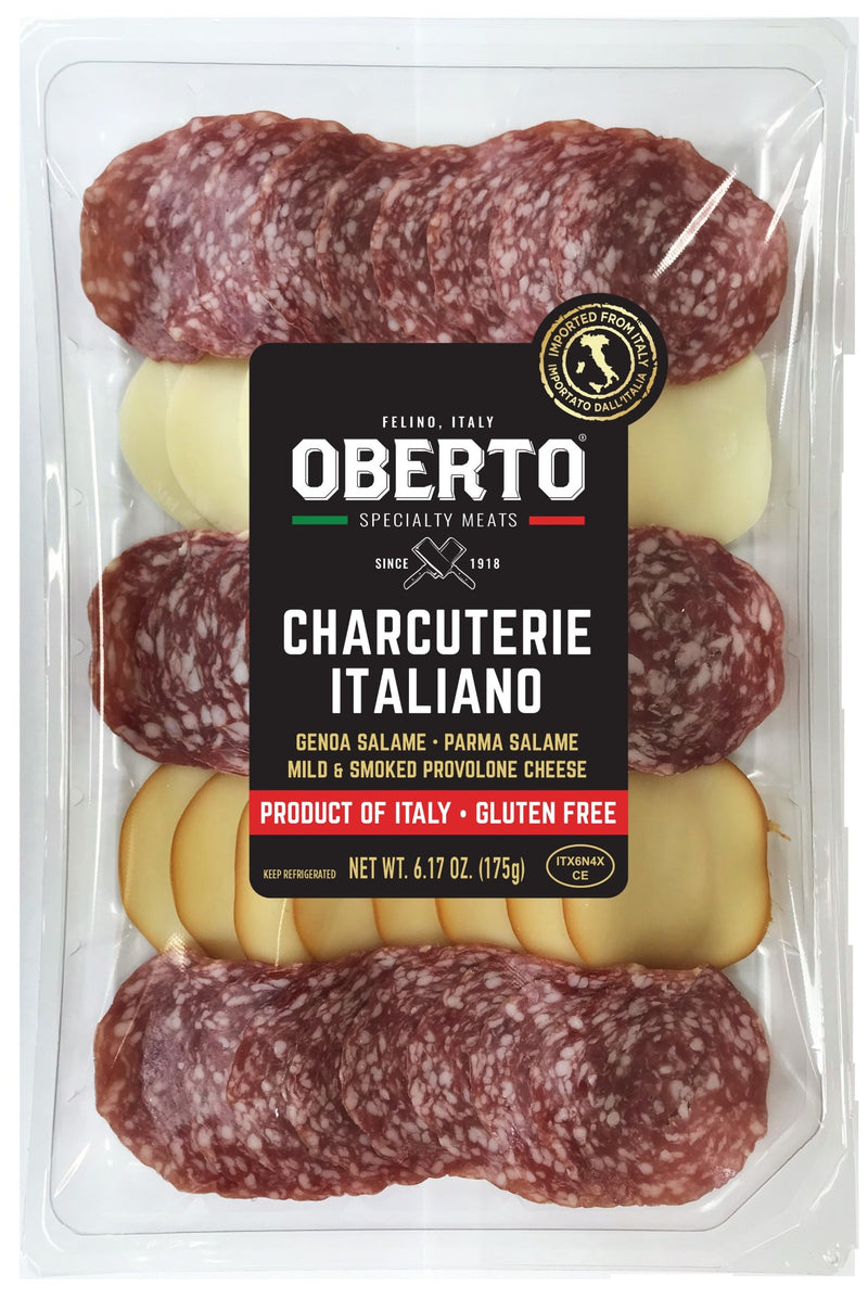Oberto Charcuterie Italiano 6.17 Ounce Size - 10 Per Case.