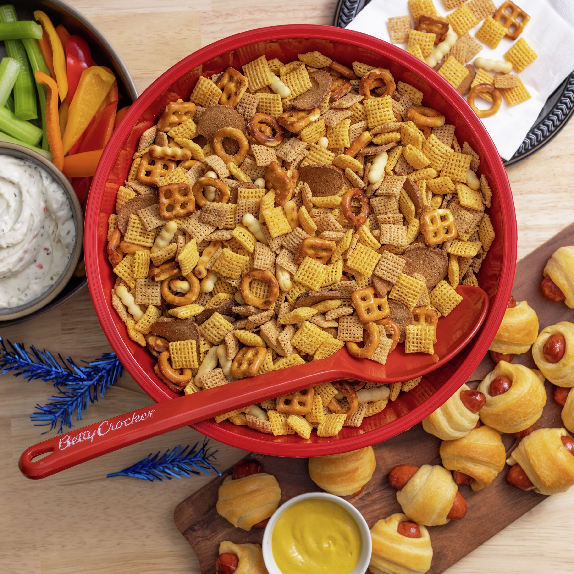 Chex Mix™ Snack Mix Bulk Bold Party Blend 32.5 Ounce Size - 10 Per Case.