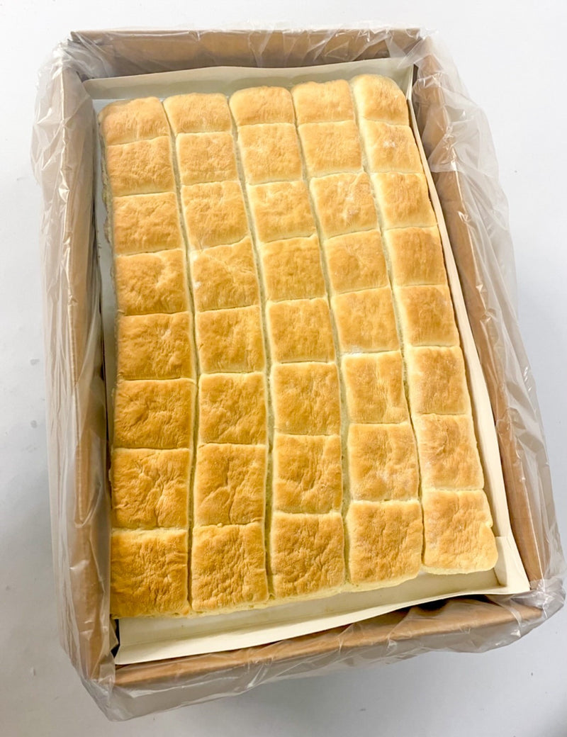Bridgford Old South Buttermilk Biscuits Layer 120 Piece - 1 Per Case.