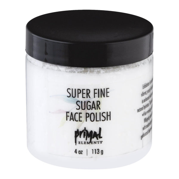 Primal Elements - Face Polish Fine Sugar - Case of 6-4 Ounce