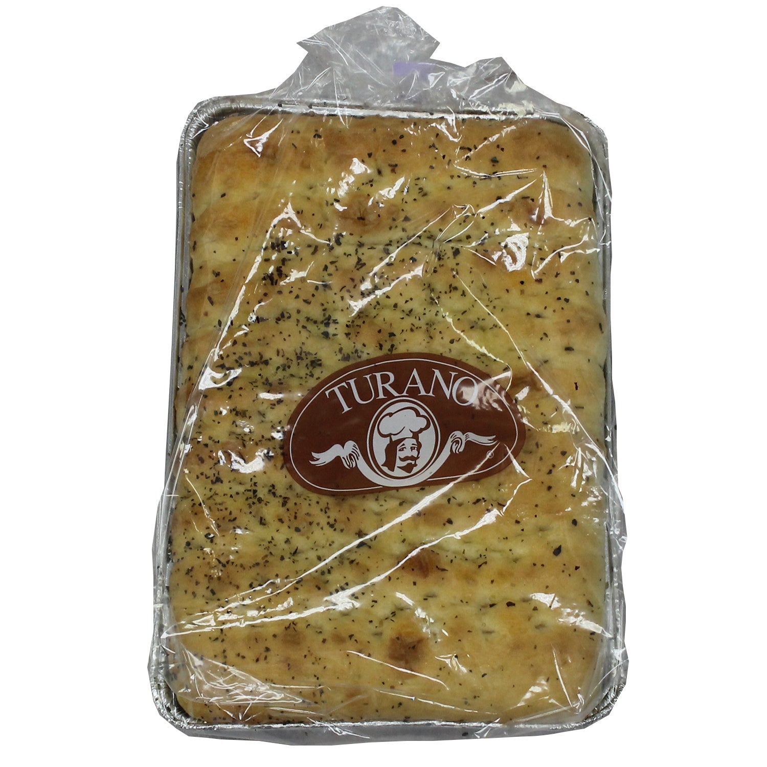 Quarter Pan Herb Focaccia 20.5 Ounce Size - 8 Per Case.