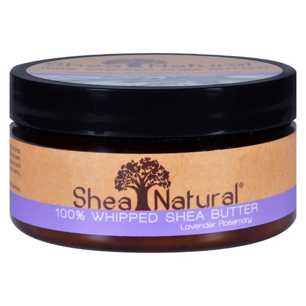 Shea Natural Whipped Shea Butter Lavender Rosemary - 6.3 Ounce