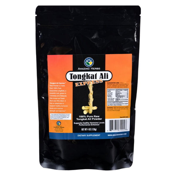 Black Seed Tongkat Ali Raw Powder - 4 Ounce