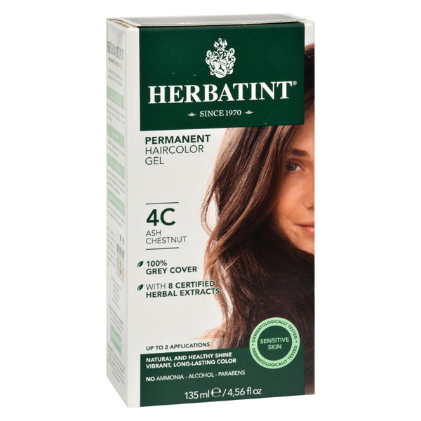 Herbatint Haircolor Kit Ash Chestnut 4C - 4 fl Ounce