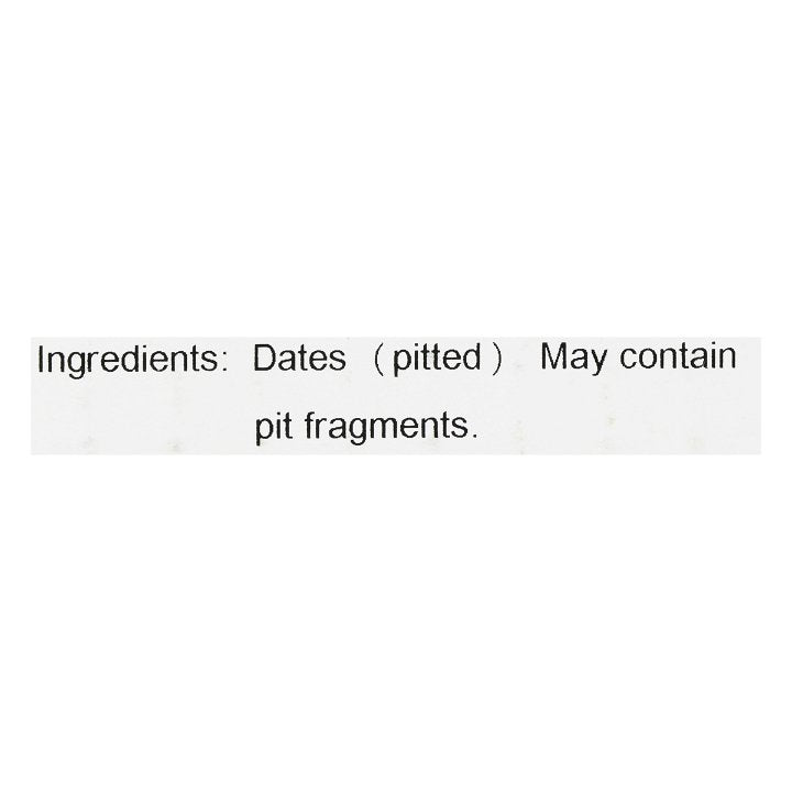 Traina California Pitted Dates 5 Pound Each - 1 Per Case.